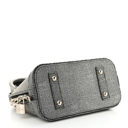 Louis Vuitton Epi Alma BB Platine 4 of 11
