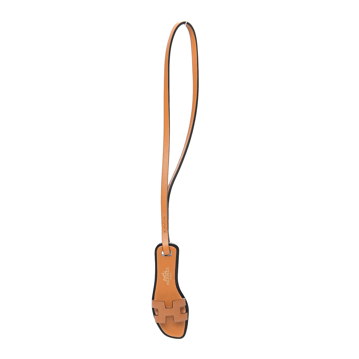Hermes Epsom Butler Calfskin Hunter Oran Nano Bag Charm Gold 1 of 3