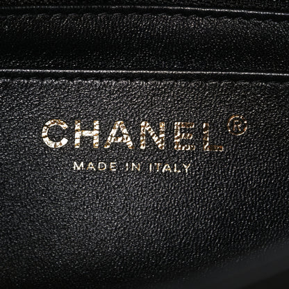 Chanel Lambskin Quilted Hollywood Charms Mini Rectangular Flap Black 6 of 10