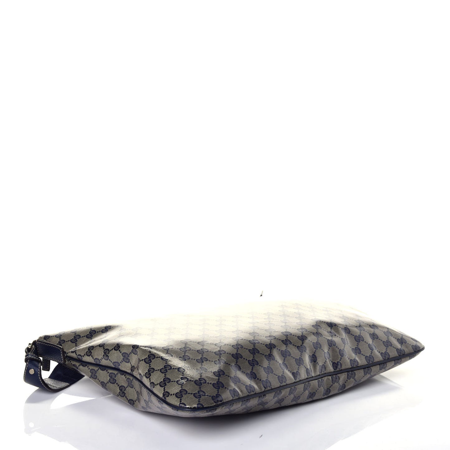 Crystal Monogram Messenger Bag Navy