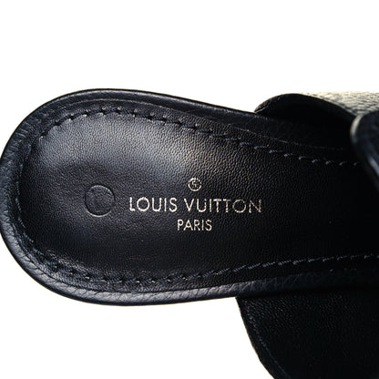Louis Vuitton Calfskin Indiana Mule 35 Black 7 of 8