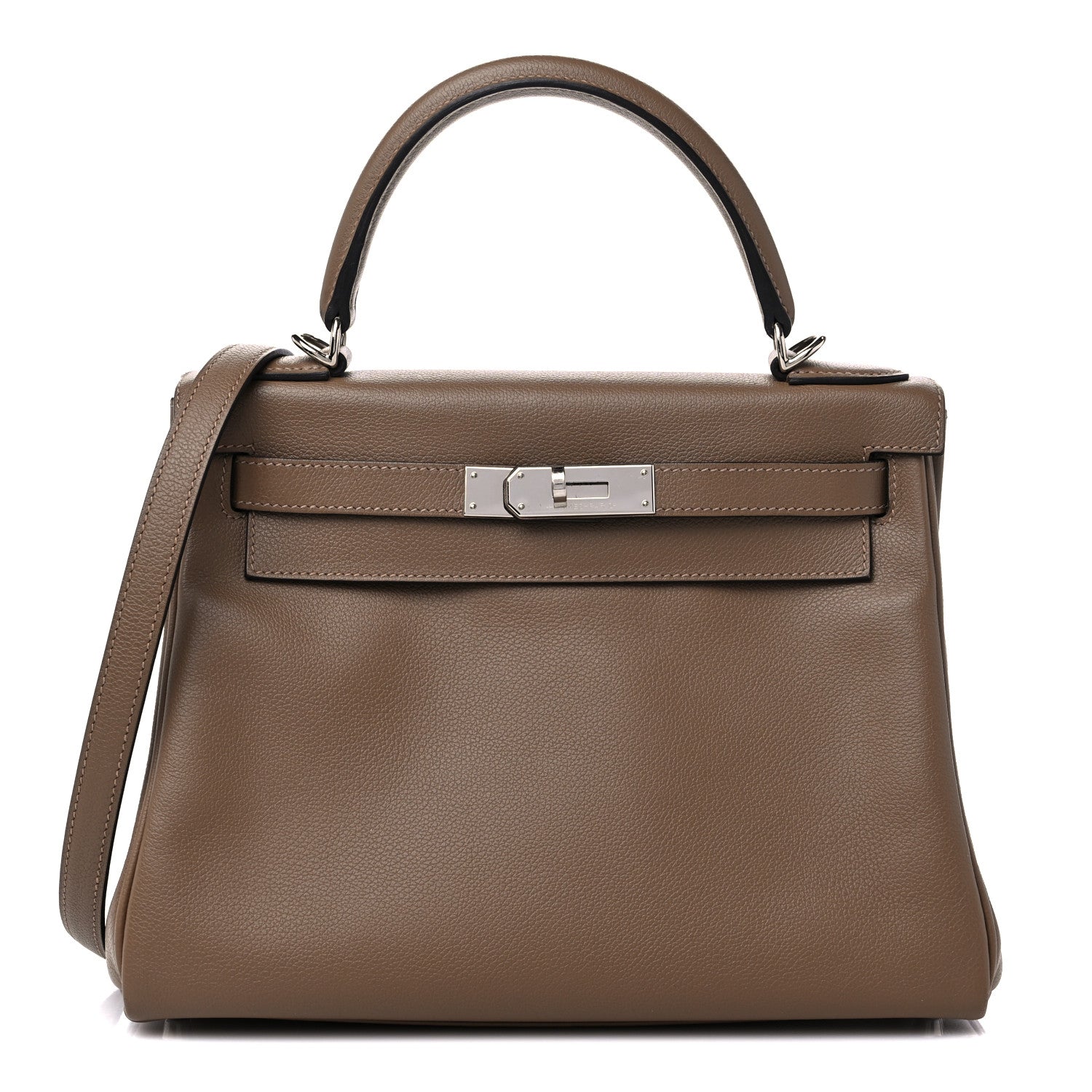 Hermes Evercolor Kelly Retourne 28 Beige De Weimar 1 of 12