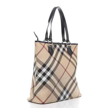 Burberry Supernova Check Tote Black 3 of 15