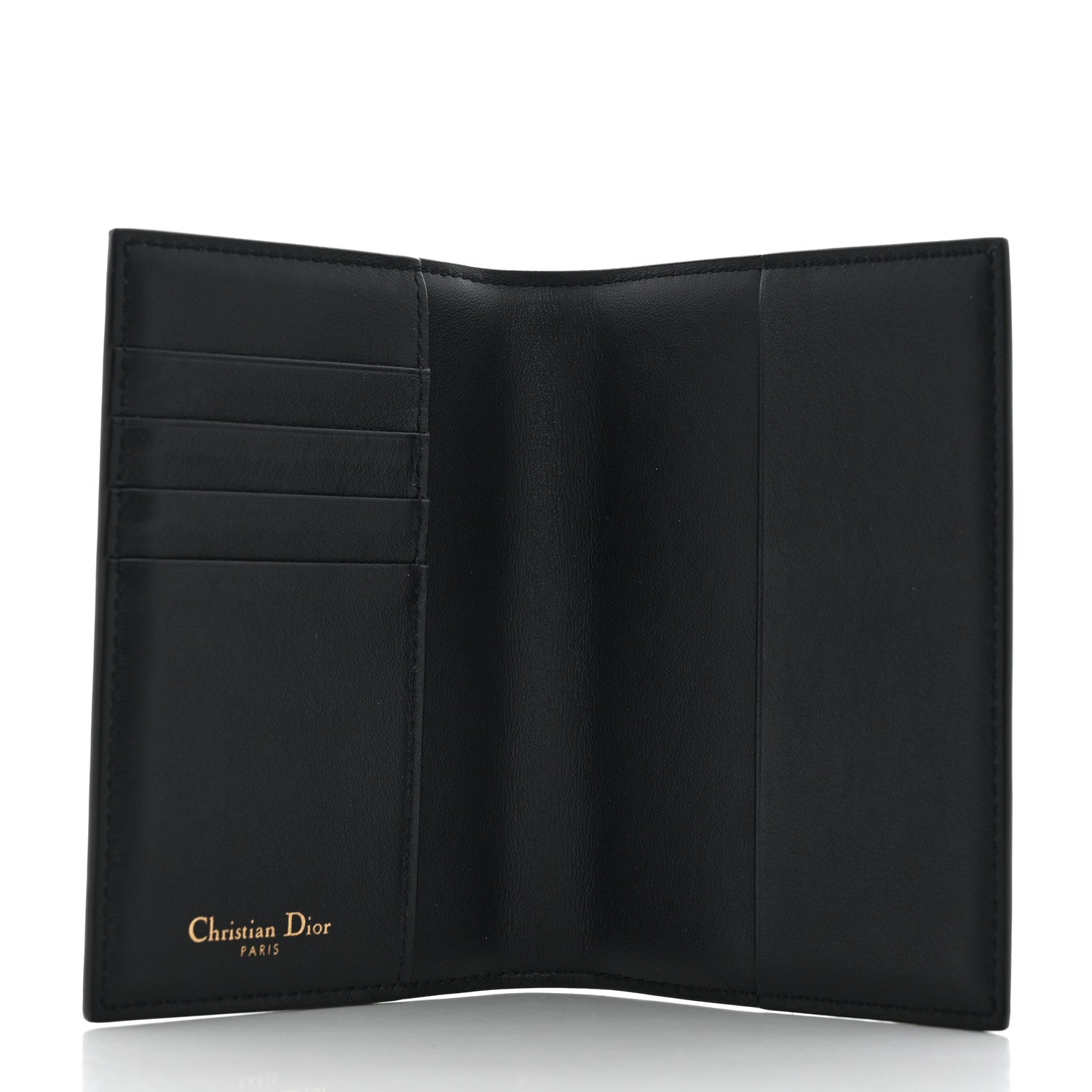 Christian Dior Calfskin Oblique Passport Holder Blue 5 of 7