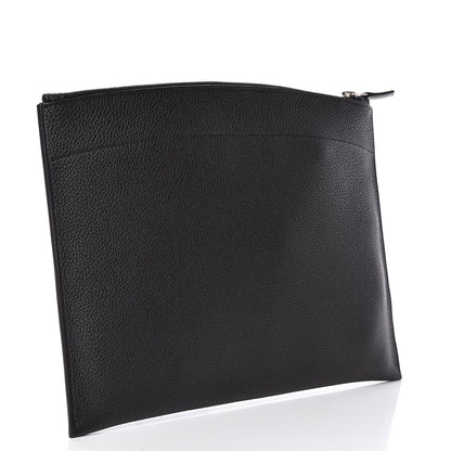 Hermes Togo Medium Bazar Pouch Black 3 of 9