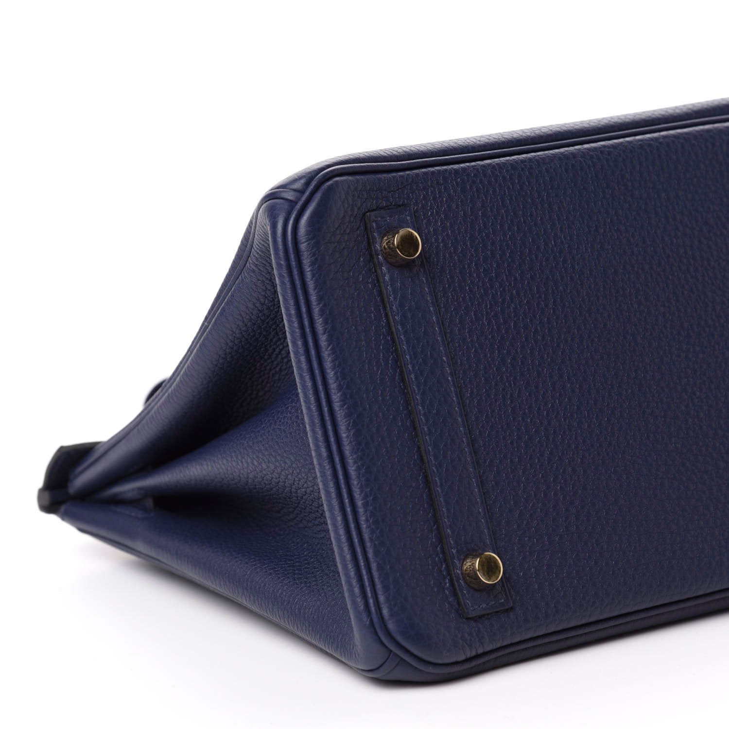 Hermes Togo Birkin 30 Bleu Encre 6 of 11