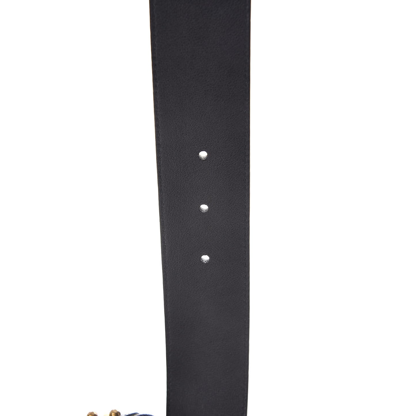 Calfskin Studded Marmont Belt 90 36 Black