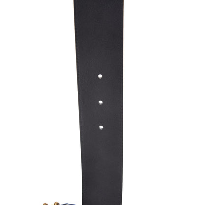 Gucci Calfskin Studded Marmont Belt 90 36 Black 4 of 6