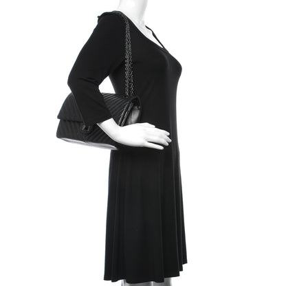 Chanel Aged Calfskin Chevron Quilted 2.55 Reissue 226 So Black 2 of 10