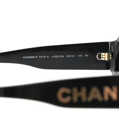 Chanel Acetate Round Sunglasses 5410-A Black 8 of 8