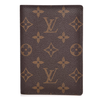 Louis Vuitton Monogram Passport Cover Wallet 1 of 8