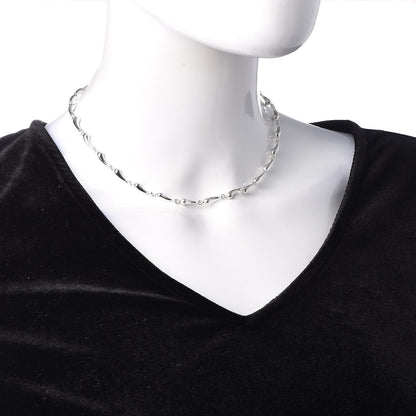 Tiffany Sterling Silver Elsa Peretti Teardrop Pendant Necklace 2 of 5