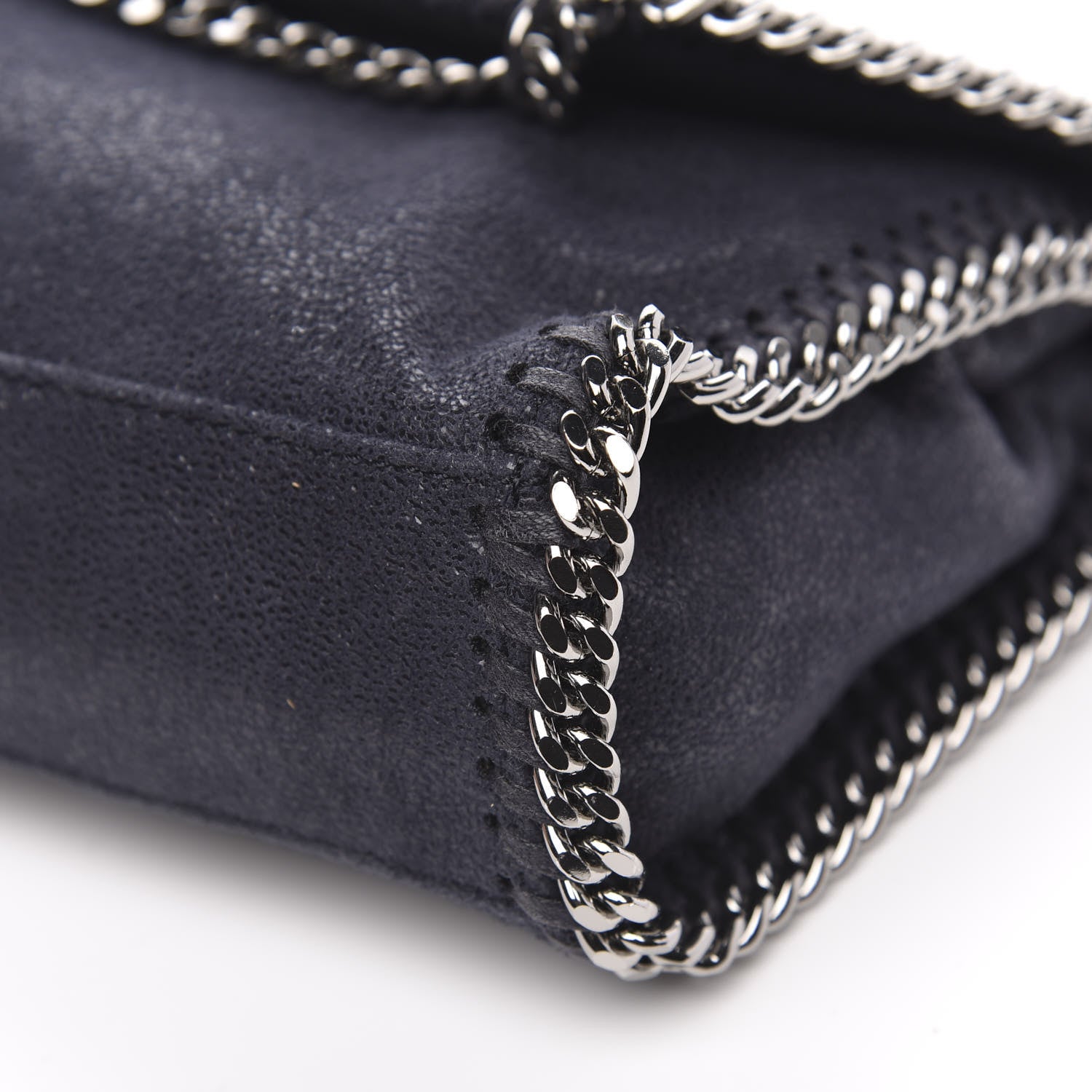 Stella McCartney Shaggy Deer Falabella Mini Crossbody Bag Lapis Navy 9 of 9