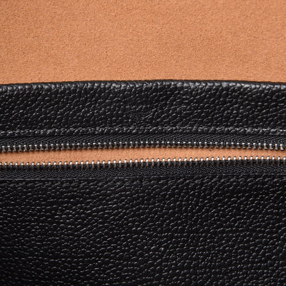 MCM Grained Calfskin Large Ella Boston Black 6 of 13