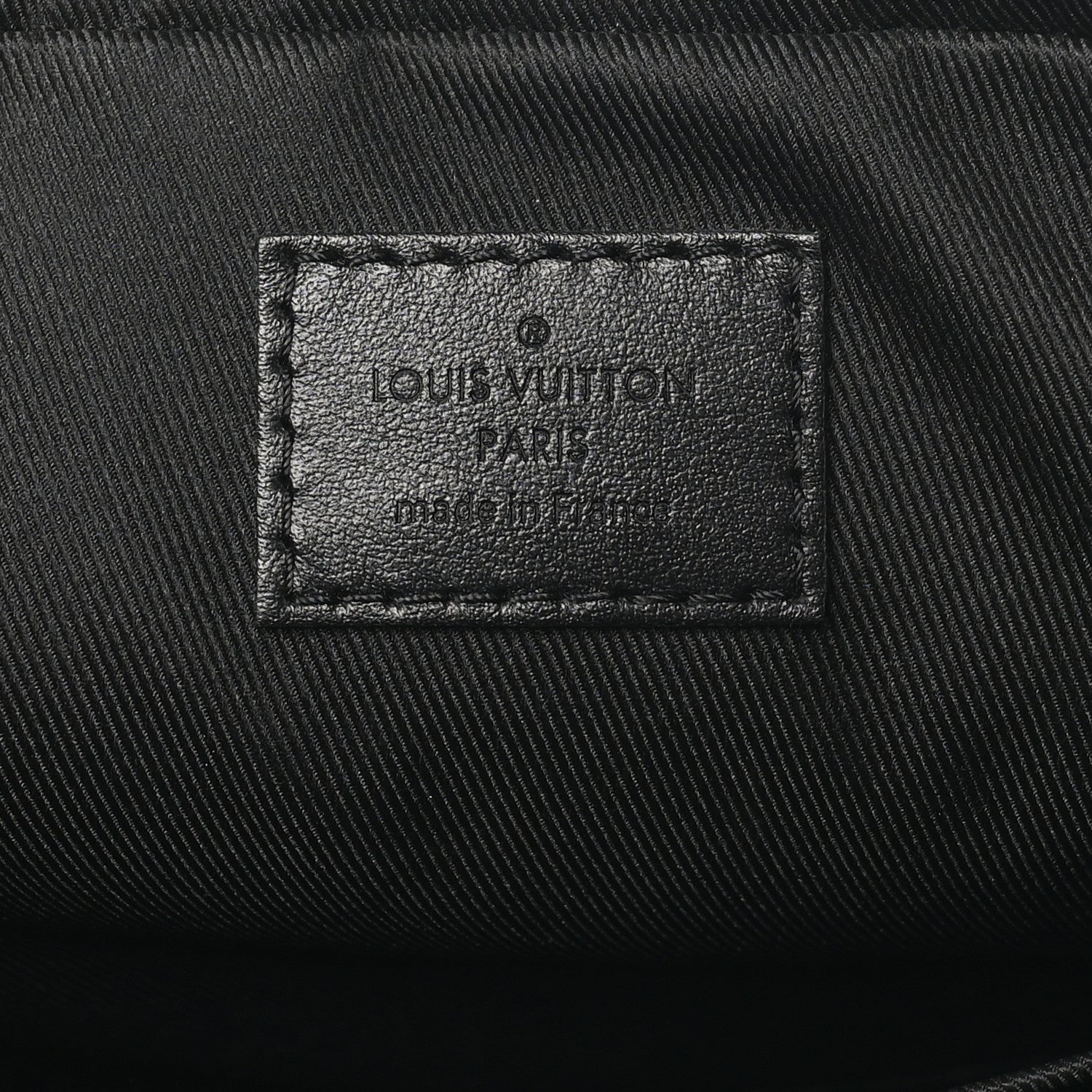 Louis Vuitton Calfskin Monogram Shadow Duo Messenger Black 6 of 10
