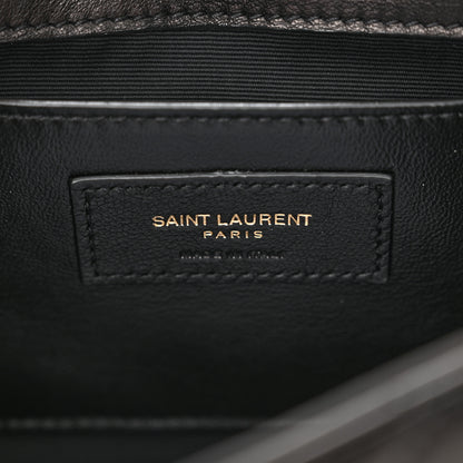 Saint Laurent Lambskin Quilted Monogram Mini Nolita Black 6 of 10