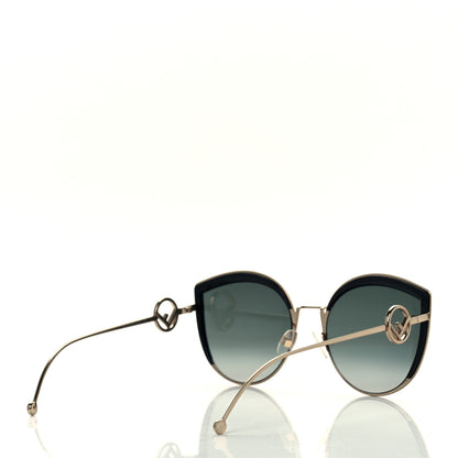 Fendi Metal Acetate F is Fendi Cat Eye Sunglasses FF 0290/S Gold 4 of 7
