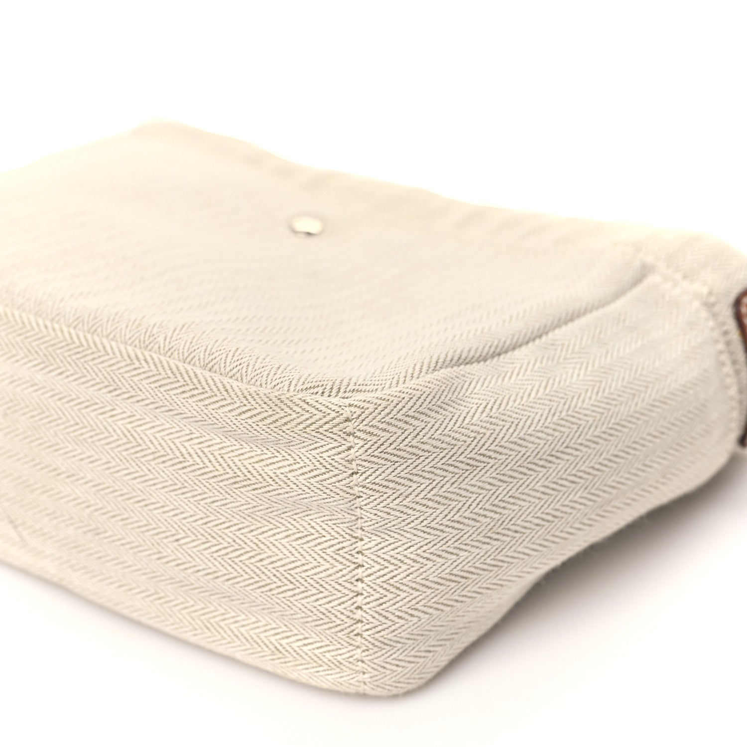 Hermes Canvas Barenia Fourbi 20 PM Pouch Naturel Fauve 9 of 9