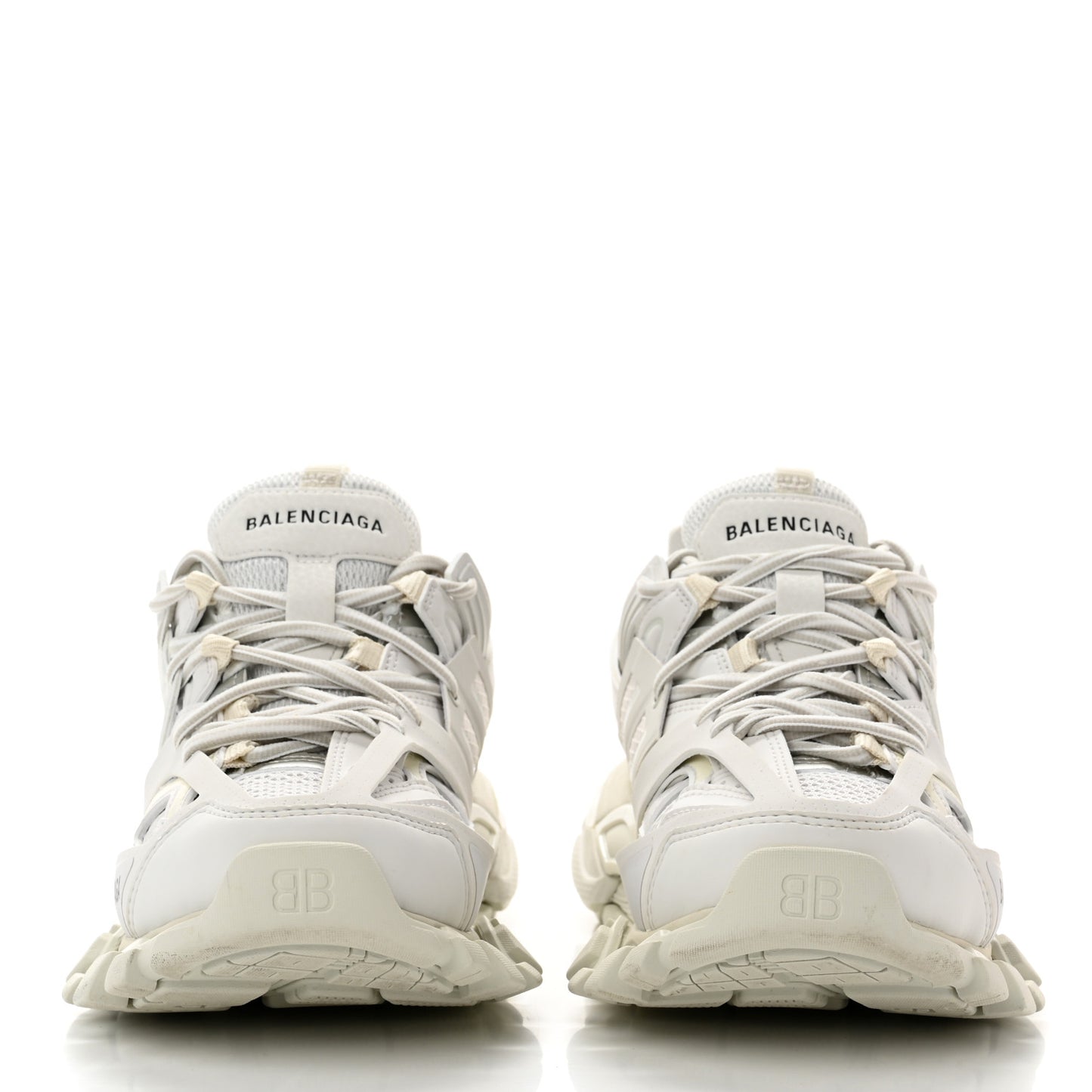 Mesh Nylon Womens Track Sneakers 37 White