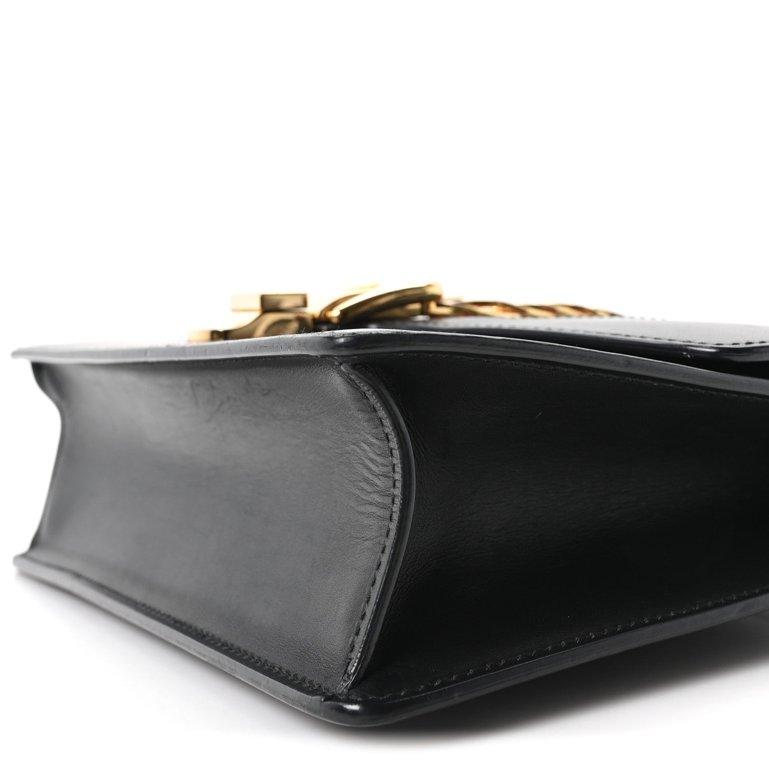 Gucci Calfskin Small Sylvie Shoulder Bag Black 10 of 10
