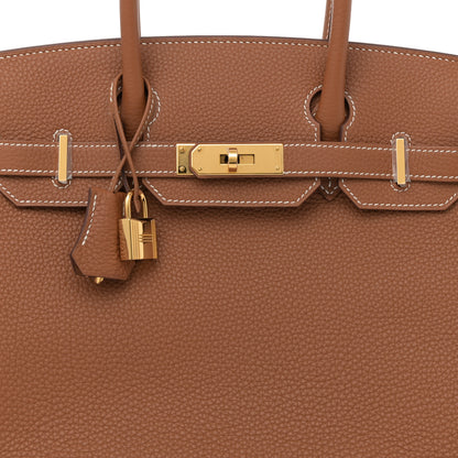 Hermes Togo Birkin 30 Gold 8 of 12