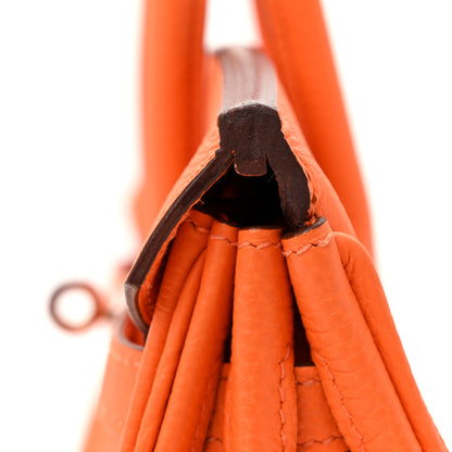 Hermes Togo Birkin 25 Orange Minium 11 of 12
