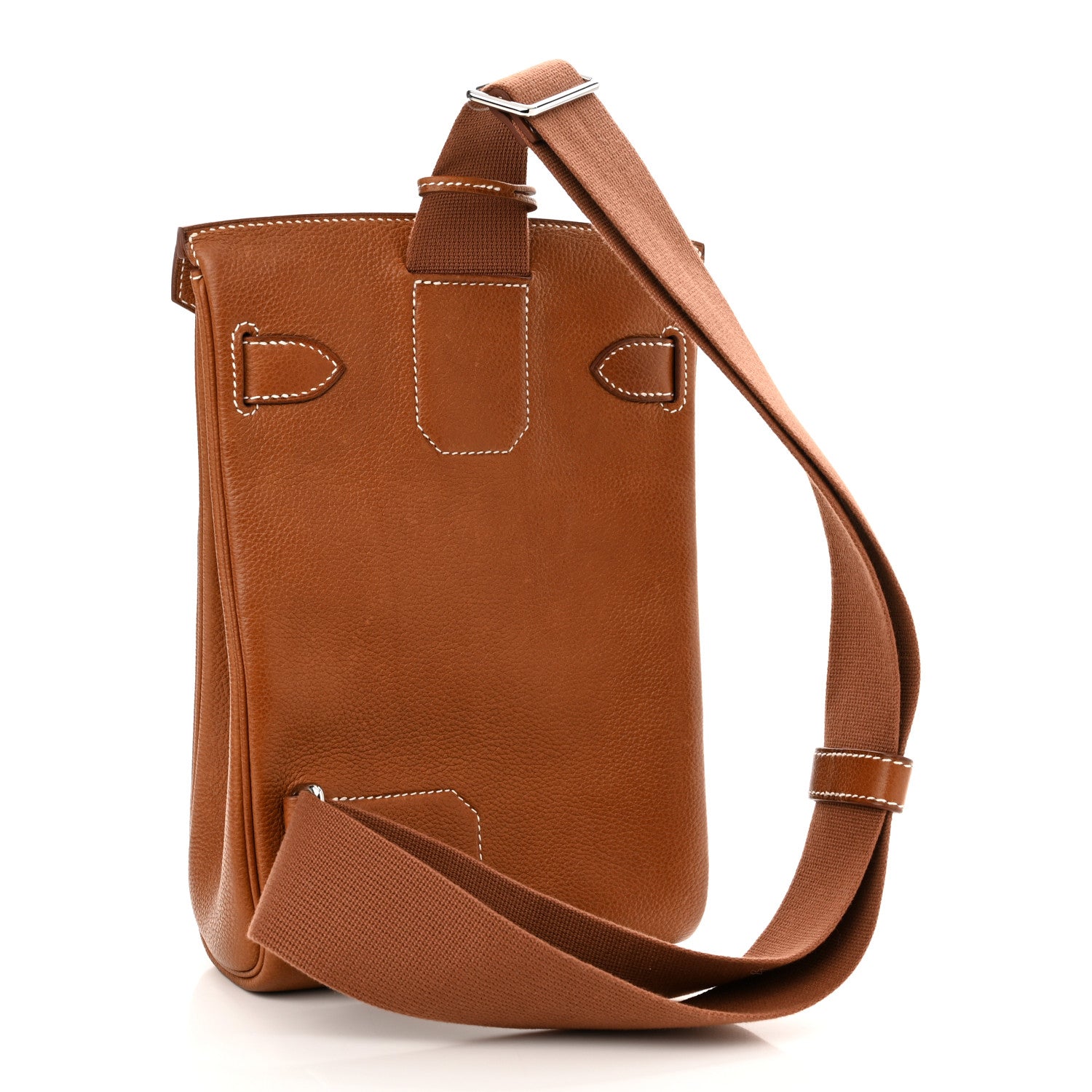 Hermes Natural Barenia Faubourg Hac A Dos PM Backpack Fauve 3 of 11