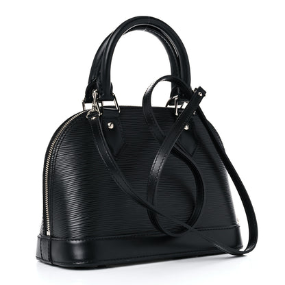 Louis Vuitton Epi Alma BB Black 3 of 14