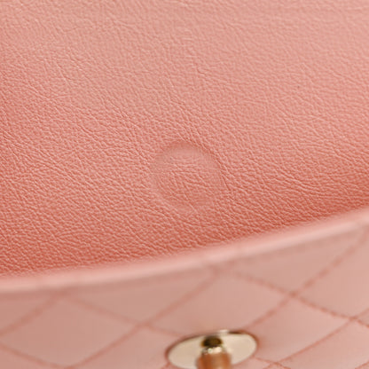 Chanel Iridescent Calfskin Smart Pocket Flap Bag Pink 11 of 17