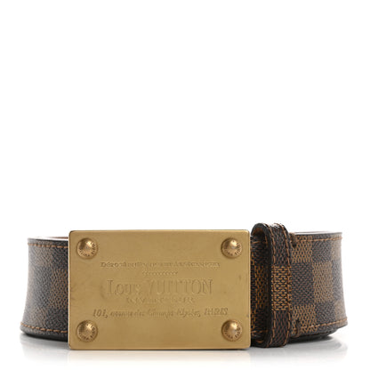 Louis Vuitton Damier Ebene Inventeur Belt 95 38 1 of 9