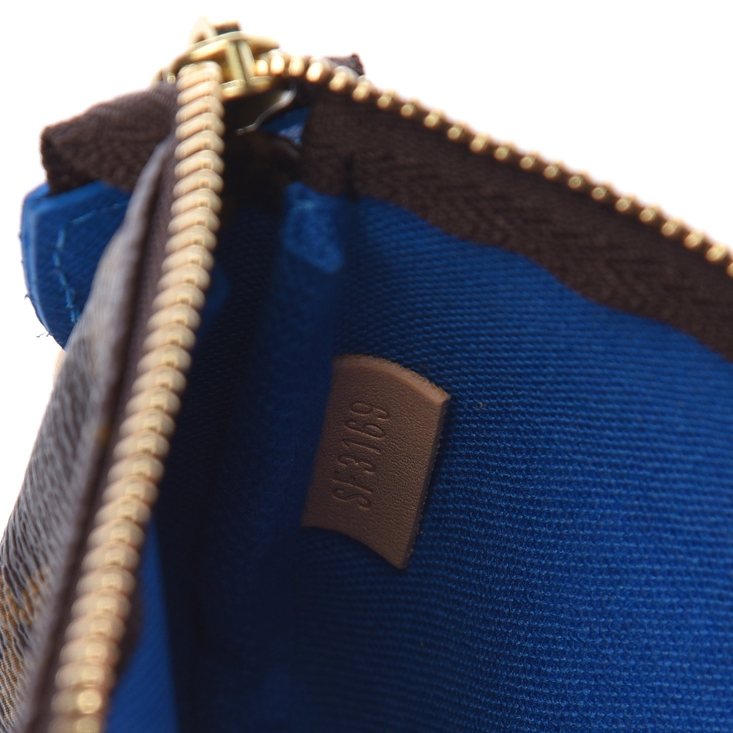 Monogram 2019 Christmas Animation Mini Venice Pochette Accessories Blue