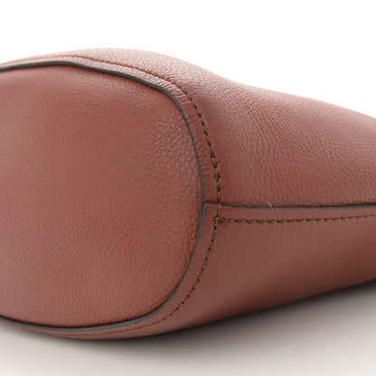 Chloe Smooth Grained Calfskin Medium Aby Tote Sepia Brown 10 of 11