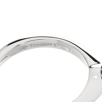 Tiffany Platinum Diamond .31ct Solitaire Engagement Ring 45 3.5 6 of 6