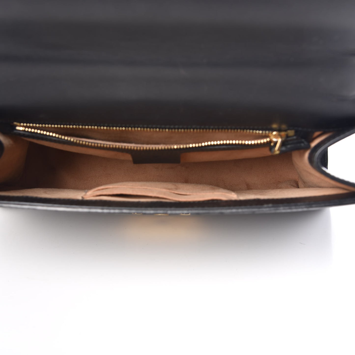 Guccissima Medium Padlock Shoulder Bag Black