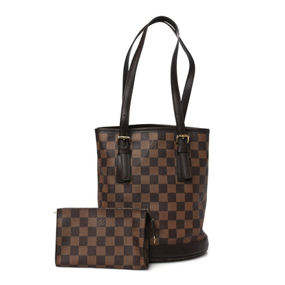 Louis Vuitton Damier Ebene Marais Bucket 23 1 of 11