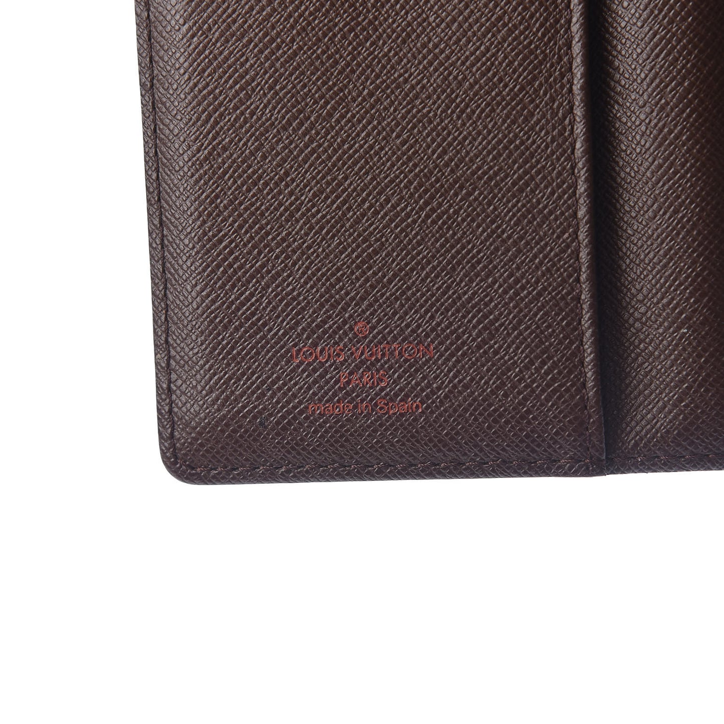 Damier Ebene Small Ring Agenda Cover