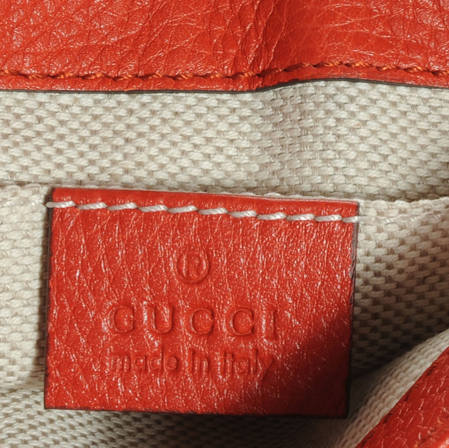 Pebbled Calfskin Small Soho Flap Crossbody Sun Orange
