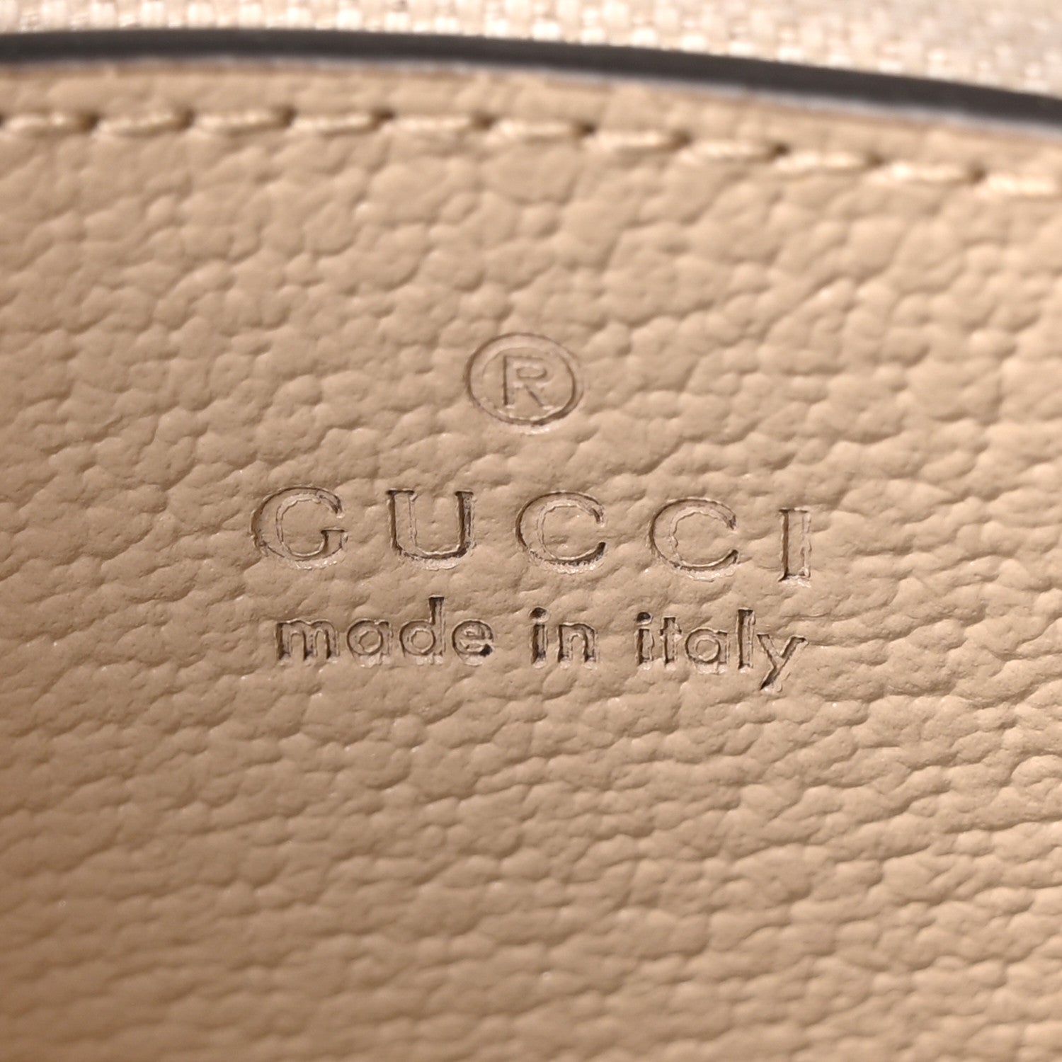 Gucci GG Supreme Monogram Textured Dollar Calfskin Web Small Ophidia GG Handbag Beige Mystic White Oatmeal 6 of 10