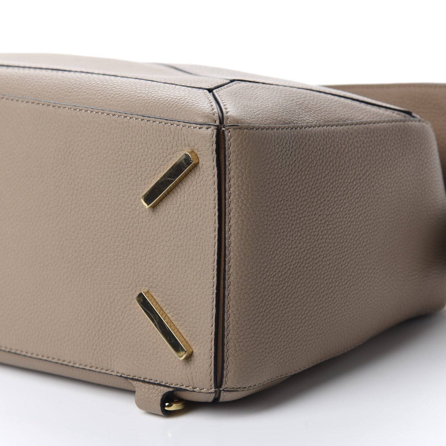Calfskin Medium Puzzle Bag Sand Mink
