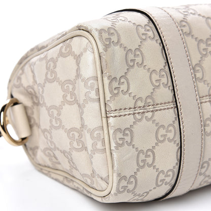 Gucci Guccissima Small Joy Boston Off White 8 of 16