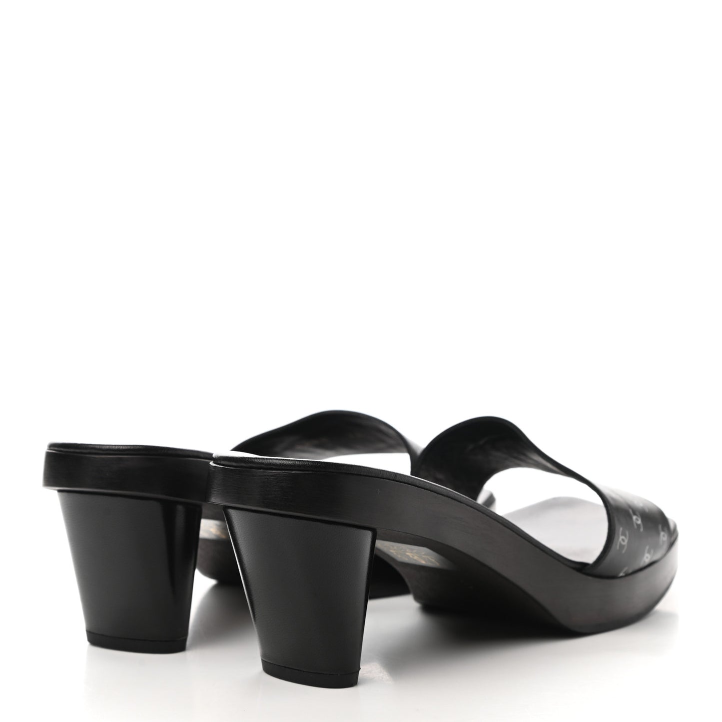 Lambskin Mules 38 Black