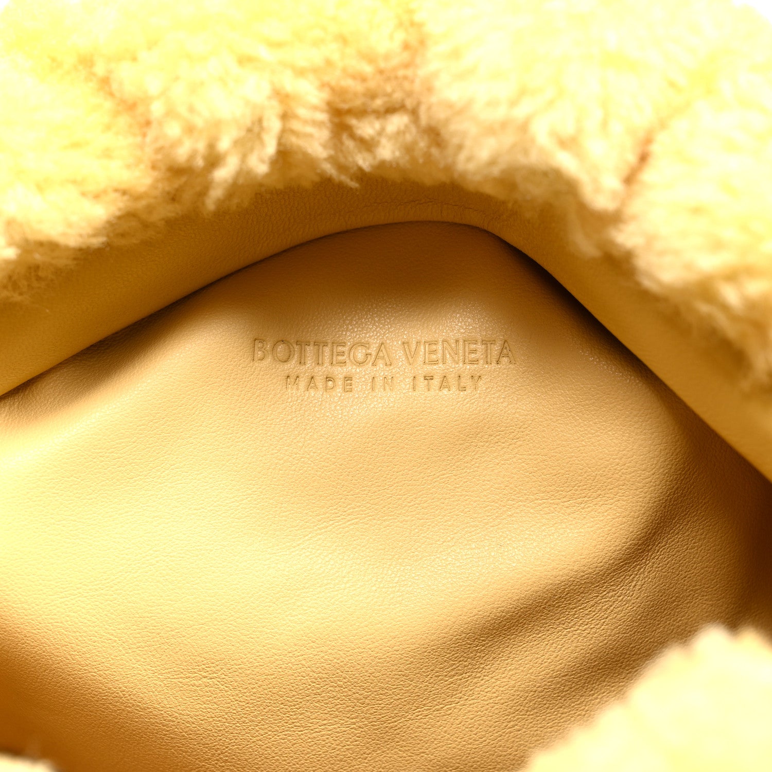 Bottega Veneta Shearling The Fringe Pouch Teddy 7 of 16