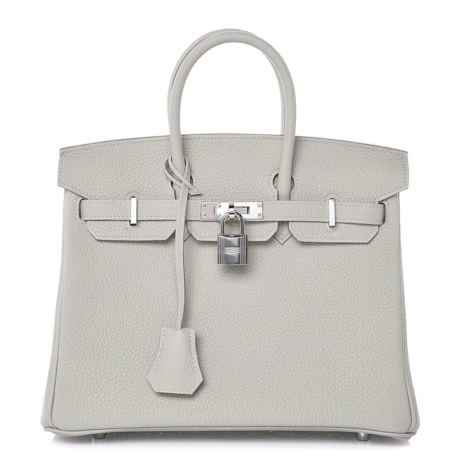 Hermes Togo Birkin 25 Gris Perle 1 of 33