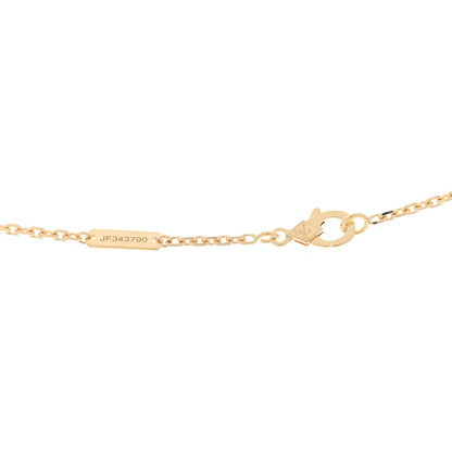 Van Cleef & Arpels 18K Yellow Gold Black Onyx Magic Alhambra Pendant Necklace 3 of 3