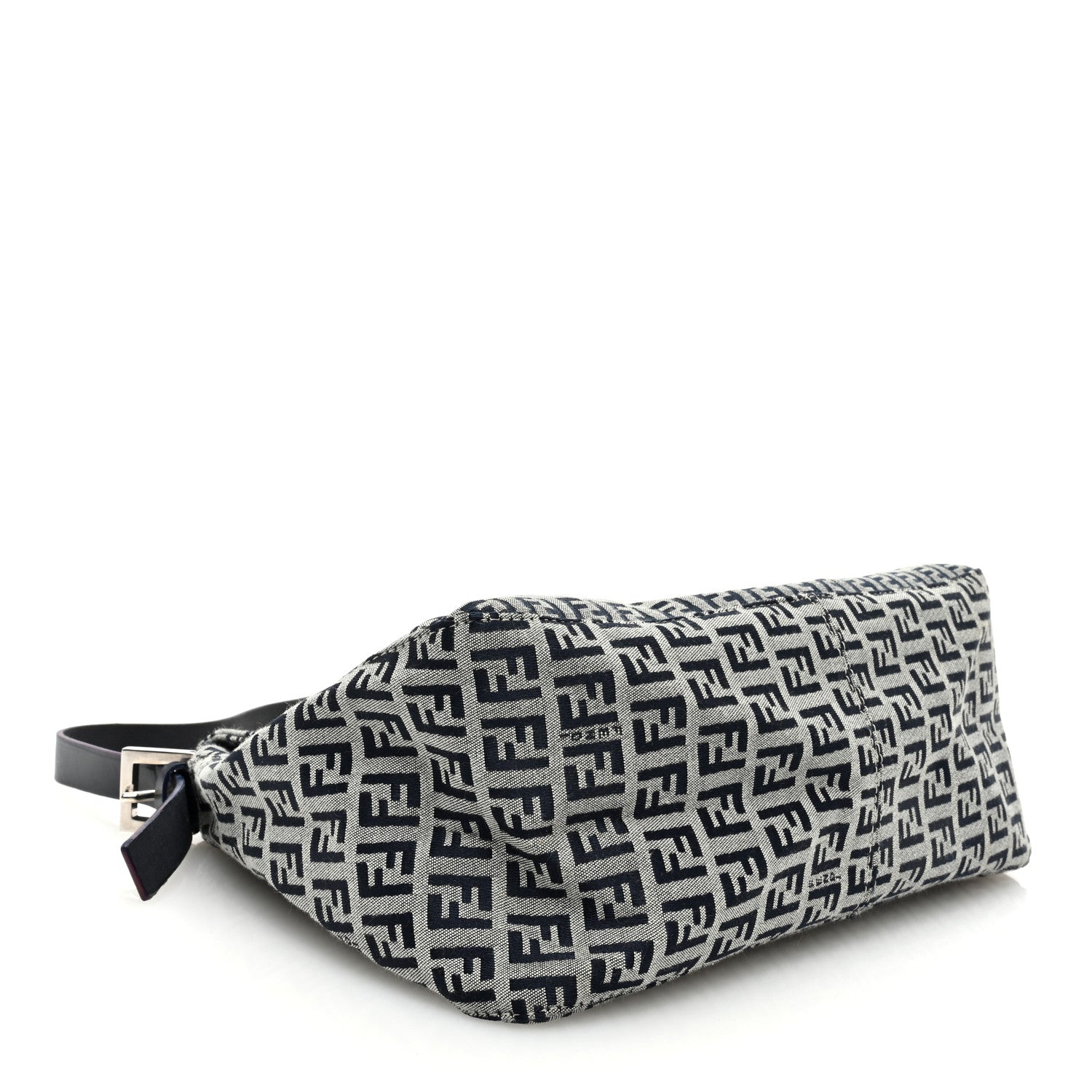 Fendi Zucchino Mama Baguette Navy 4 of 10