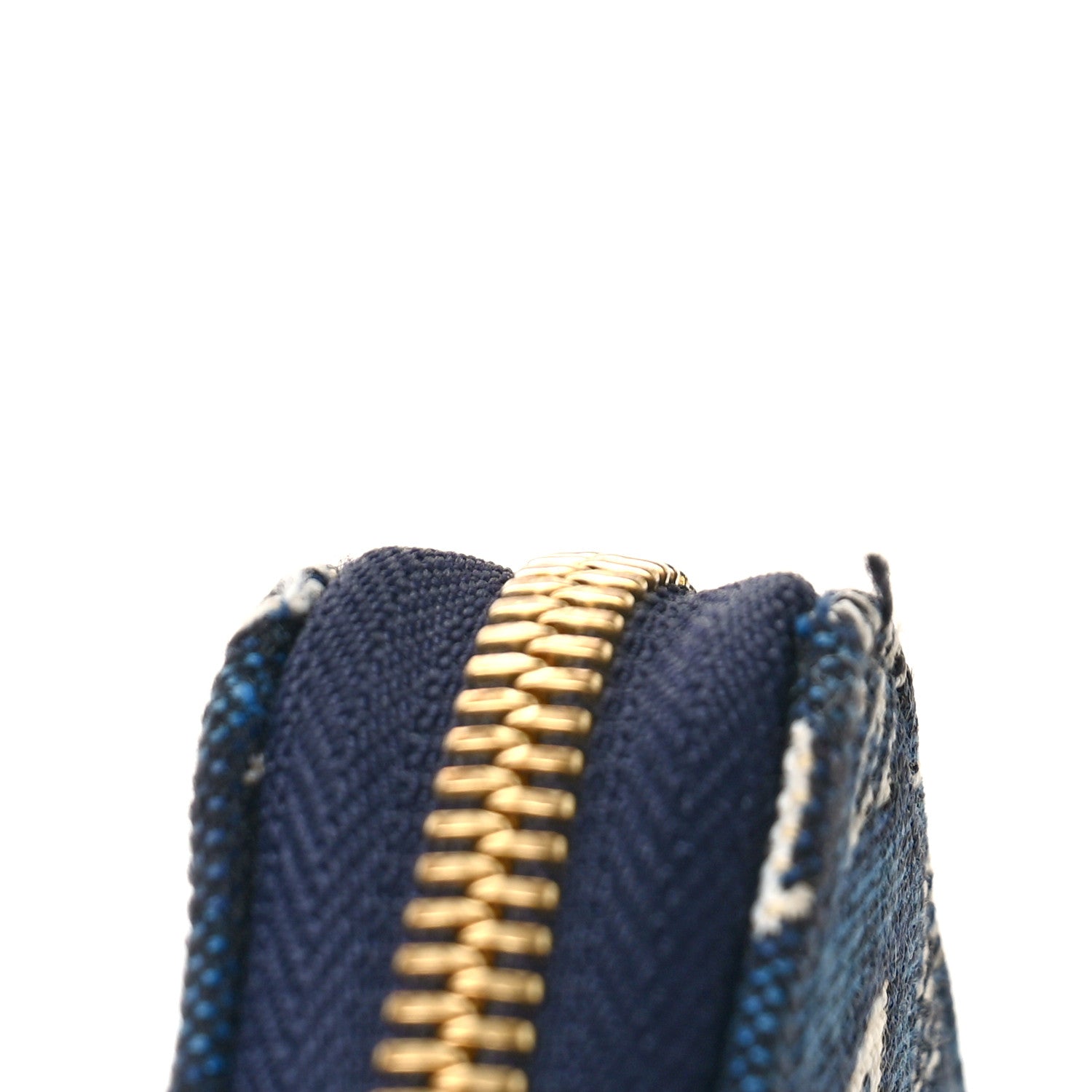 Louis Vuitton Jacquard Since 1854 Zippy Wallet Blue 9 of 11