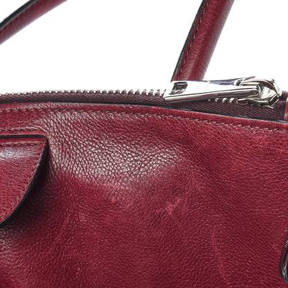 Prada Glace Calfskin Twin Pocket Tote Fuxia 20 of 22