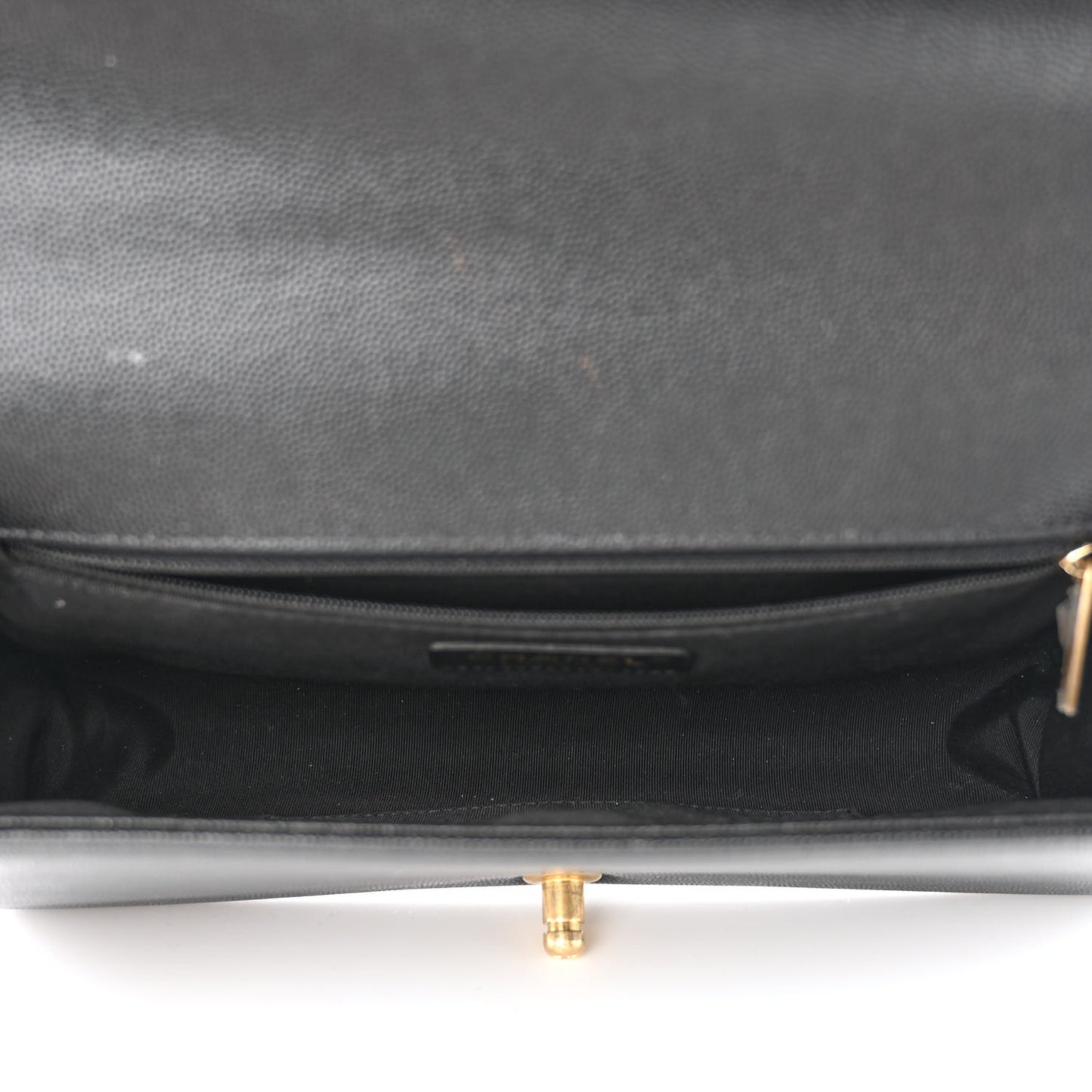 Caviar Quilted New Medium Boy Flap Black