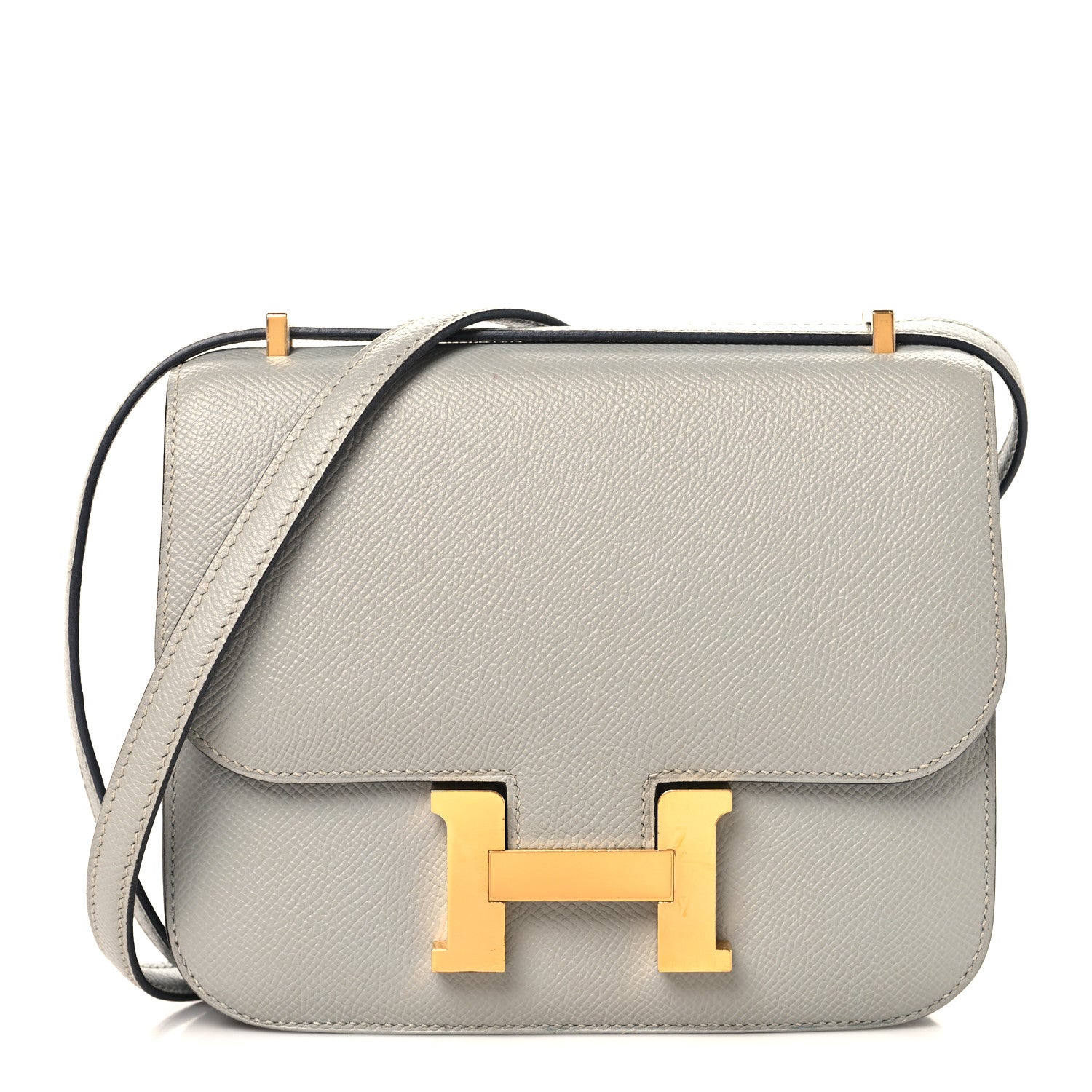 Hermes Epsom Constance 18 Bleu Glacier 1 of 11
