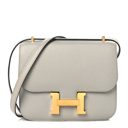 Hermes Epsom Constance 18 Bleu Glacier 1 of 11
